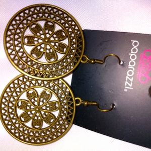Bronze earrings